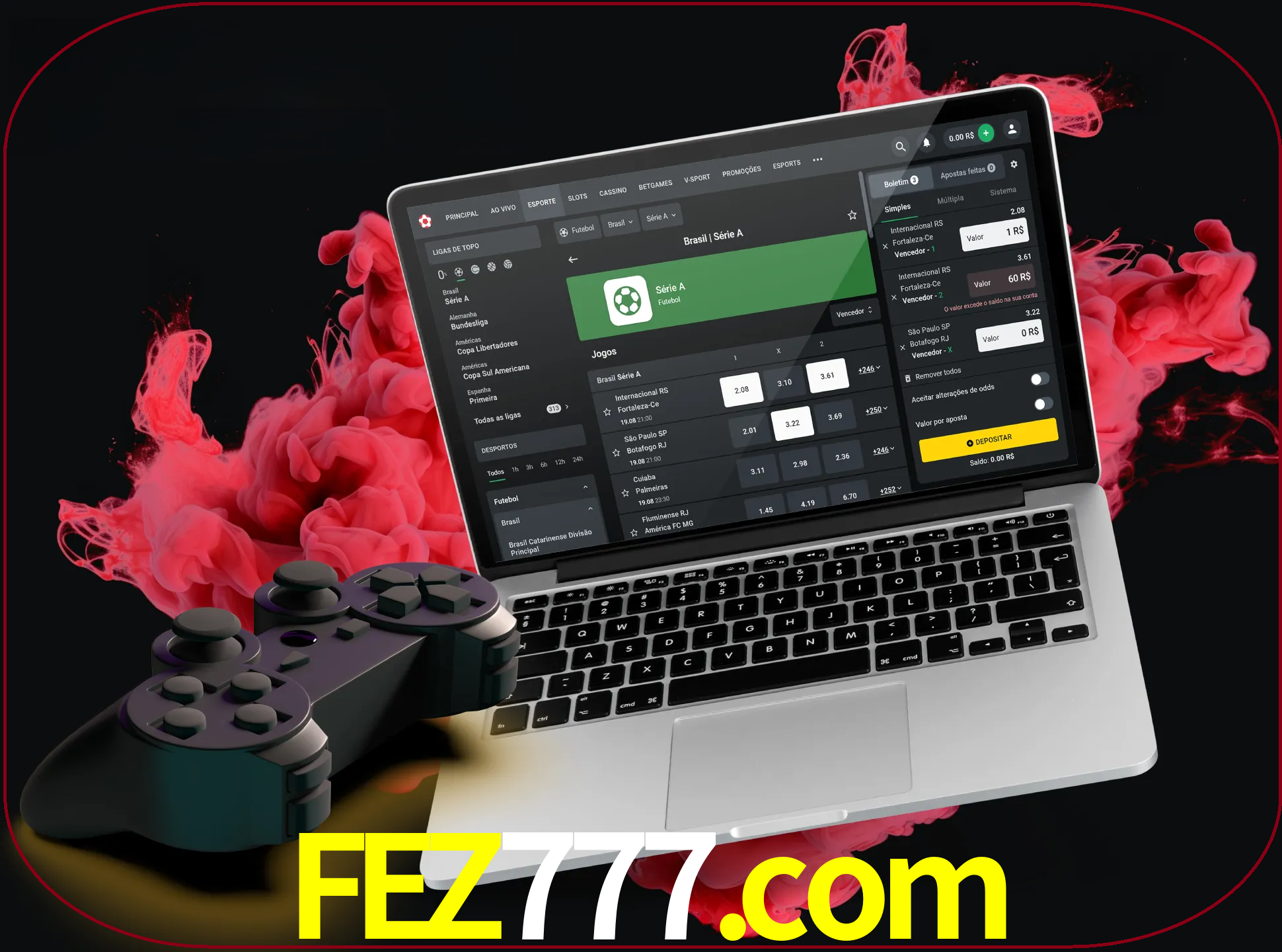 Visite a secção especial de jogos de vídeo em fez777 para descobrir em que jogos pode apostar e ganhar muito dinheiro.