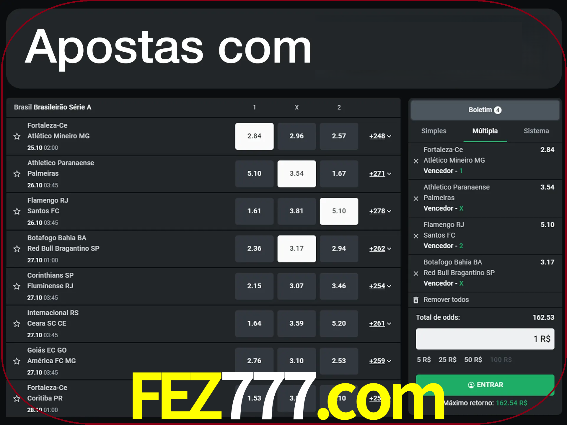 Aposte em vários diciplines com LeonBet.